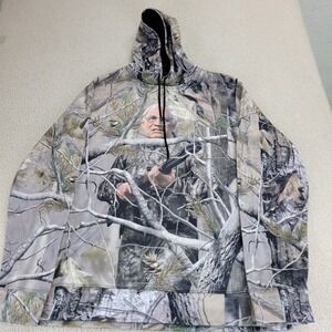 AF American Nation Sweater Hoodie Mens 3XL Camo Dick Cheney Shotgun